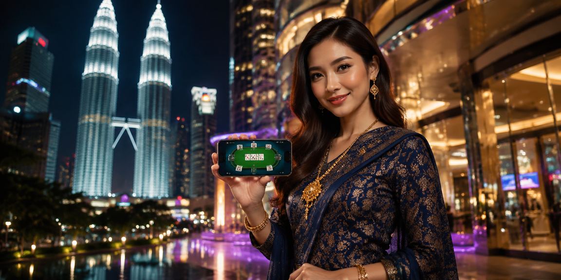 Pemain menikmati permainan meja poker di Kuala Lumpur melalui platform 4928
